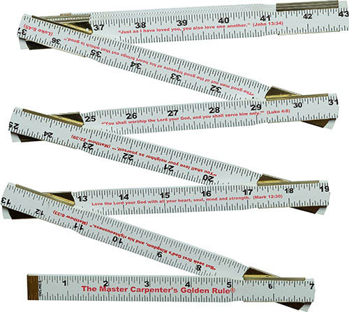white ruler