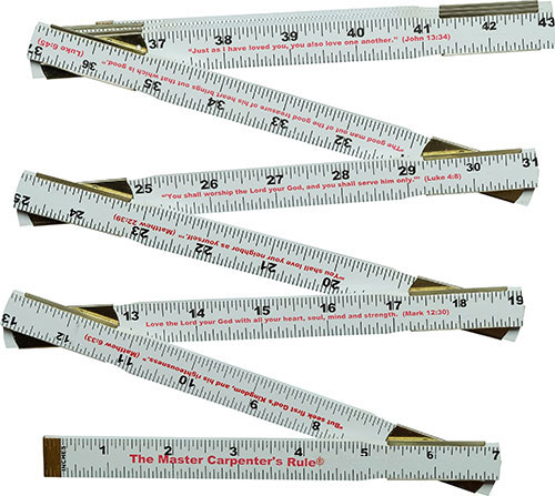 white ruler